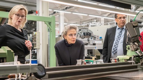 Besuch der Rektorin der TUD am ITM
