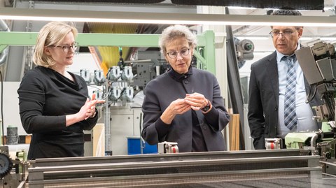 Besuch der Rektorin der TUD am ITM
