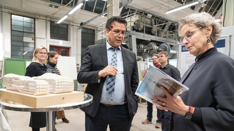 Besuch der Rektorin der TUD am ITM