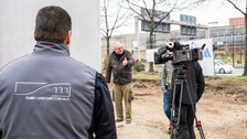 Foto mit Impressionen vom Drehtermin für die Sendung mit der Maus