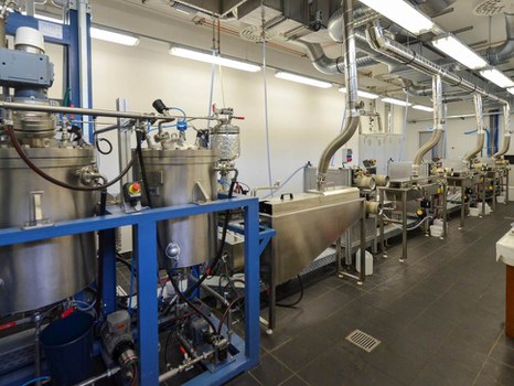 Labor - Nassspinnanlage 