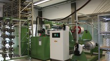 Hochleistungs-Nähwirkmaschine Malimo 14022 mit Parallelschusseintragssystem 