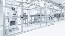 Stabilisierungs- und Carbonisierungslinie im Carbonfaser-Technikum des RCCF2