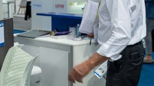 Impressionen vom Messestand auf der Techtextil 2022