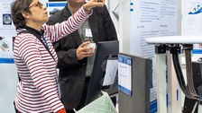 Impressionen vom Messestand auf der Techtextil 2022