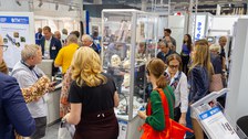 Impressionen vom Messestand auf der Techtextil 2022