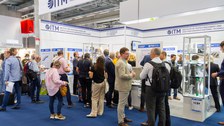 Impressionen vom Messestand auf der Techtextil 2022