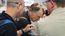 Impressionen vom Messestand auf der Techtextil 2022