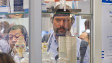 Impressionen vom Messestand auf der Techtextil 2022