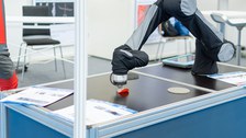Impressionen vom Messestand auf der Texprocess 2022