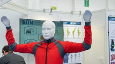Impressionen vom Messestand auf der Texprocess 2022