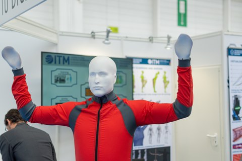 Impressionen vom Messestand auf der Texprocess 2022