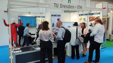 Impressionen vom Messestand auf der Texprocess 2022