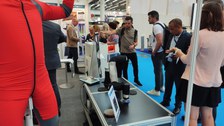 Impressionen vom Messestand auf der Texprocess 2022