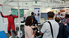 Impressionen vom Messestand auf der Texprocess 2022