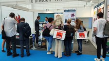 Impressionen vom Messestand auf der Texprocess 2022