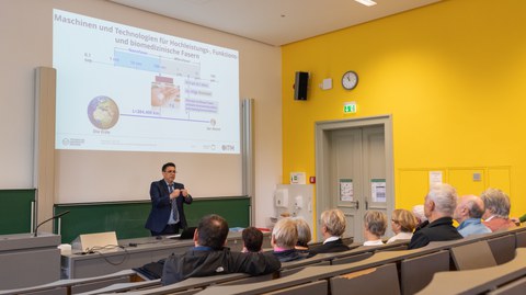 Foto mit Impressionen von der Verleihung des Goldenen Diploms