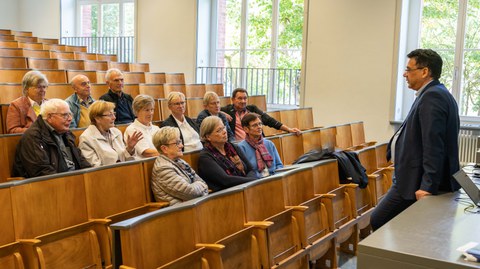 Foto mit Impressionen von der Verleihung des Goldenen Diploms