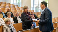 Foto mit Impressionen von der Verleihung des Goldenen Diploms