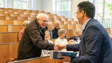 Foto mit Impressionen von der Verleihung des Goldenen Diploms