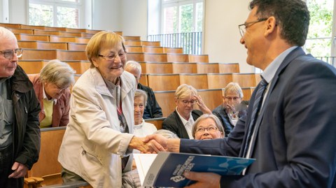 Foto mit Impressionen von der Verleihung des Goldenen Diploms