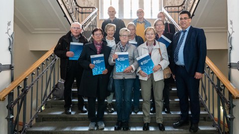 Foto mit Impressionen von der Verleihung des Goldenen Diploms