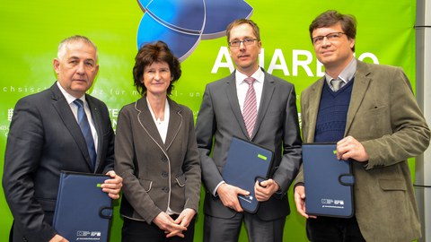 Fördermittelübergabe