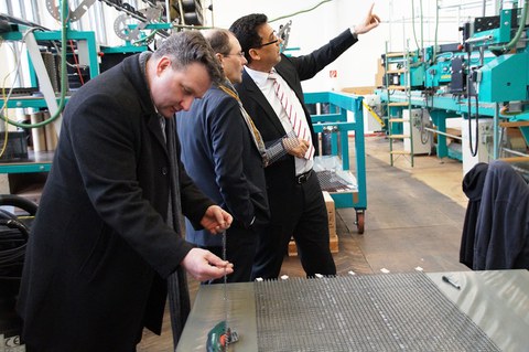 Besuch Innenminister Ulbig