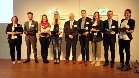 Beste Absolventen der Textil-Hochschulen