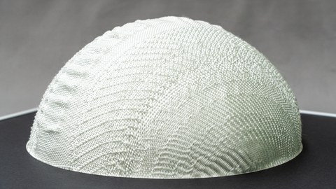 gewebte Halbkugel