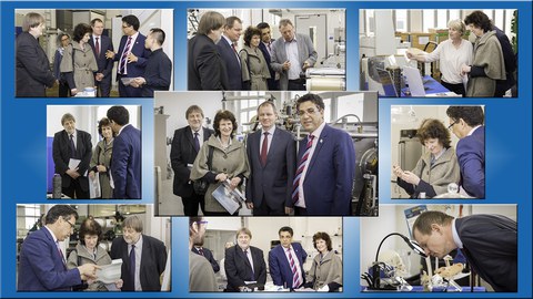Frau Dr. Stange zu Besuch am ITM