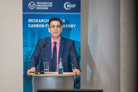 Foto mit Impressionen und Referenten vom 2nd International Colloquium on Tailored Carbon Fibers 