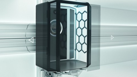 MULTI-Designkabine, German Design Award 2018, Technisches Design