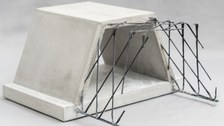 lattice girder for carbon concrete composites