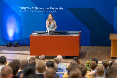 Absolventenrednerin Laura Biertümpfel