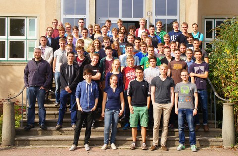 Gruppenbild der Teilnehmer aus dem Jahr 2014