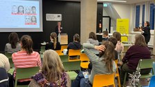 Impressionen des diesjährigen Internationalen Tags der Frauen und Mädchen in der Wissenschaft