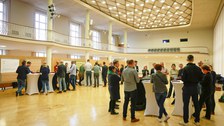 Impressionen vom Netzwerkstudio für die Energieforschung