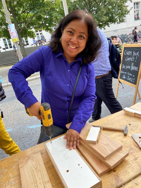 20 June, Prof.in Bahni Ray at TUD Sistainability Week, Claiming Campus