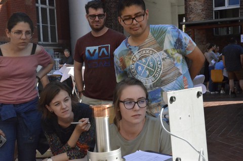 Students at a workshop