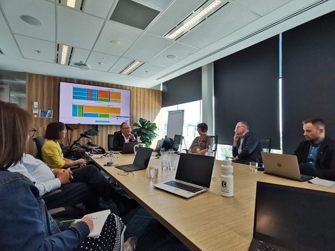 Präsentation von Axel Gehrmann in der University of Melbourne.