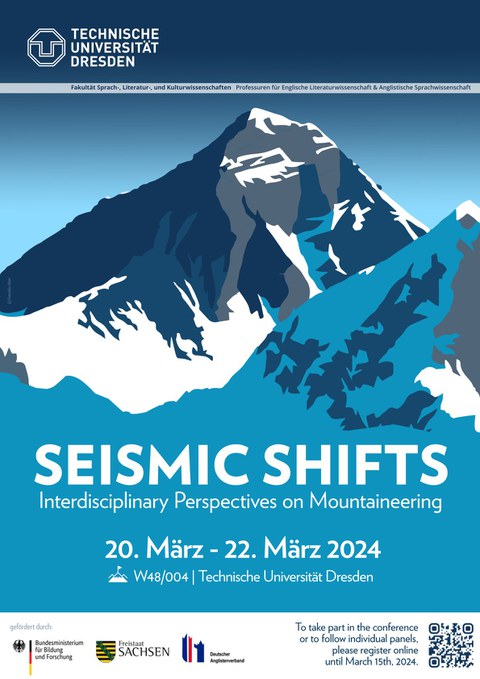 Plakat des Events "Seismic Shifts".