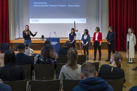International theatre project live performance