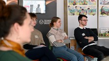 Diskussionsrunde im Rahmen des GC Lab