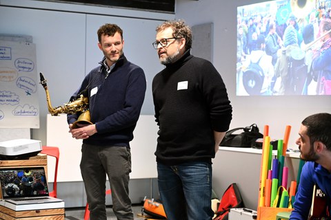 Foto von Michal Tomaszewski und Richard Ebert