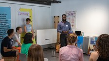 Workshop on "Global Learning, (Post)Colonialism and Global Citizenship" with Maria Nelz and Peter Che Nfon (aha - anders Handeln e.V.)