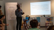 Workshop on "Global Learning, (Post)Colonialism and Global Citizenship" with Maria Nelz and Peter Che Nfon (aha - anders Handeln e.V.)
