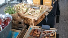 Food was also provided