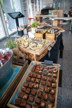 Food was also provided