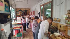 Cooking together in the Alte Gärtnerei
